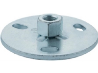 Geberit montageflange 70mm, mf/M10, stål, galvaniseret