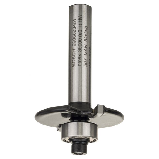Bosch Fræser Skivenot M.kleje Hm 8x9,5x3mm - 2608628401