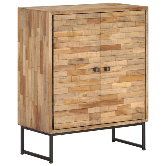 vidaXL skænk i massivt teaktræ 60 x 30 x 75 cm