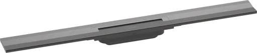 Hansgrohe Raindrain Flex afløbsrende, vægmontering, 800 mm, børstet sort krom