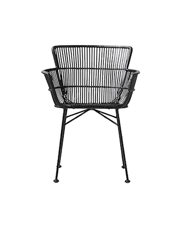 Spisestol Coon 80x62 cm - Sort