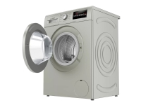 Bosch Serie | 4 WAN242SKPL - Vaskemaskine - bredde: 59.8 cm - dybde: 55 cm - højde: 84.8 cm - frontbetjening - 55 liter - 8 kg - 1200 rpm - inox sølv