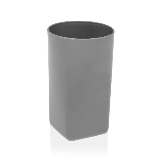 Tandbørsteholder Versa Kenai Grå polypropylen (7,2 x 11,9 x 7,2 cm)