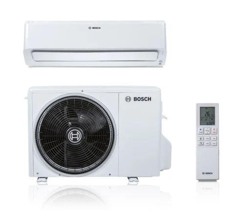 Bosch Climate 8101i-SET 65 HE luft/luft varmepumpesæt, hvid