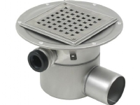 Blücher 75 mm afløbsskål t/smøremembran, m/studs, vandret, flex