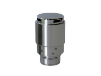 Design Termostat, Krom - Design Termostatføler til Ventilsæt, Krom