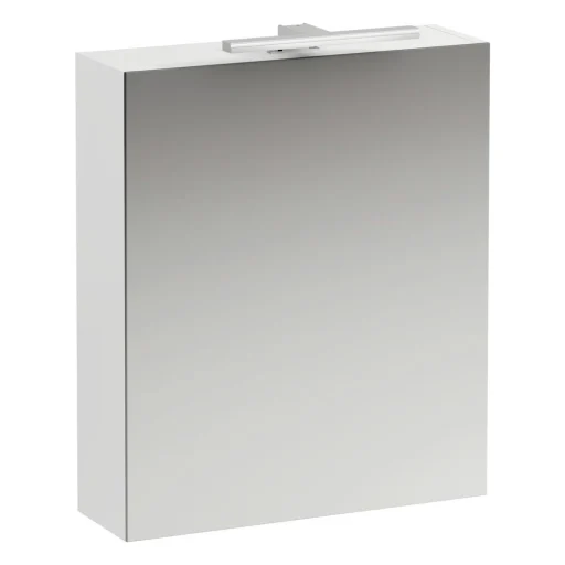 Laufen Base spejlskab, 60x70 cm, venstre, mat hvid