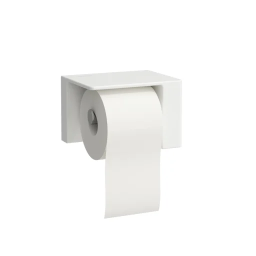 Laufen Val toiletpapirholder keramik, venstre, mathvid