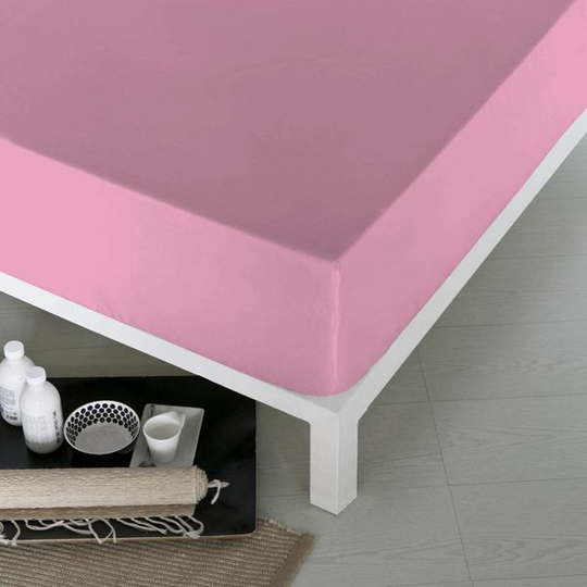Monteret bundark Naturals Pink UK dobbeltseng (135 x 190 cm)