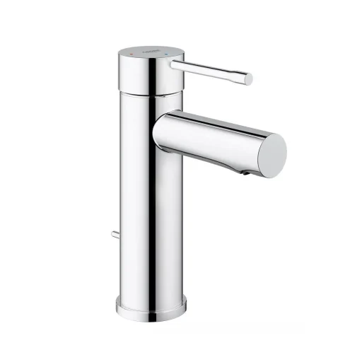 Grohe Essence S-Size håndvaskarmatur m/kold start, lige tud, krom