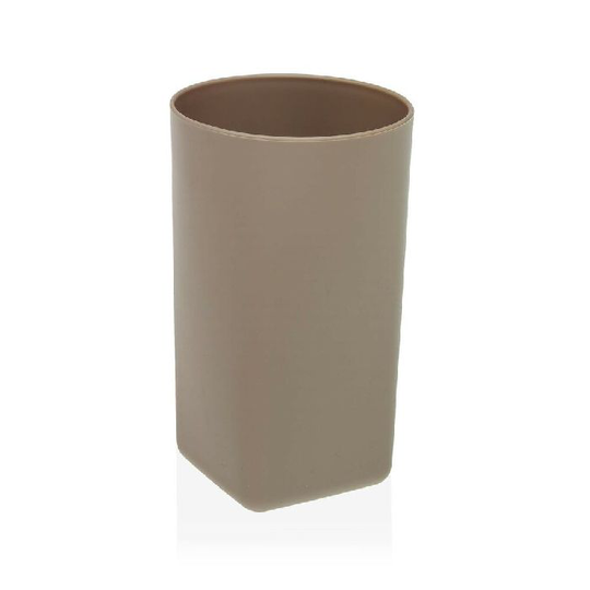 Tandbørsteholder Versa Kenai Beige polypropylen (7,2 x 11,9 x 7,2 cm)