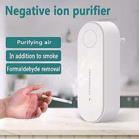 bærbar luftrenser mini luftrensning luftfrisker ionisator renser støv cigaret røg fjerner til hjemmet soveværelser toiletter stue hotel kontor