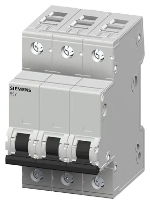 Automatsikring C 2A, 3P, 6kA, 5SY6302-7