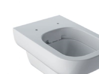 Geberit Smyle væghængt toilet - , Rimfree: T=54cm, KeraTect / Hvid til indbyugningscisterne
