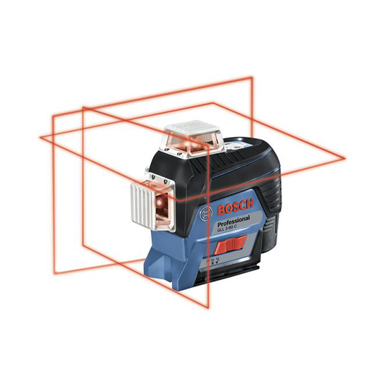 Bosch GLL 3-80 C Linjelaser - 0601063R00