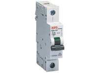 AEG Automatsikringer C 20A, 1 polet C-karakteritik 10kA kortslutningsbrydeevne 230/400V AC, 18 mm bred