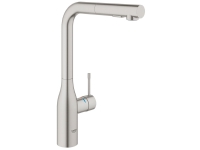 Grohe Essence køk svingbar tud - og udtræk.dualspray. Supersteel 30270DC0