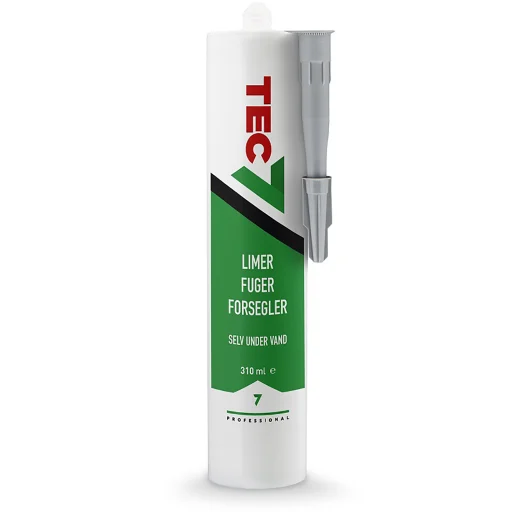 TEC7 Fugemasse, 310 ml, Grå