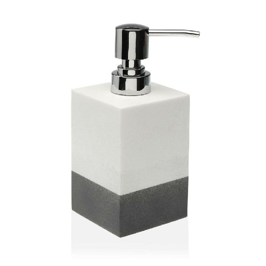 Sæbedispenser Versa Raymond Hvid Plastik Harpiks (7,1 x 16,1 x 7,1 cm)