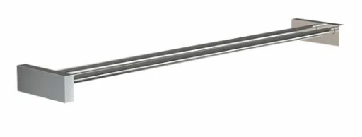 Frost Quadra Dobbelt Håndklædestang 600 mm, Krom