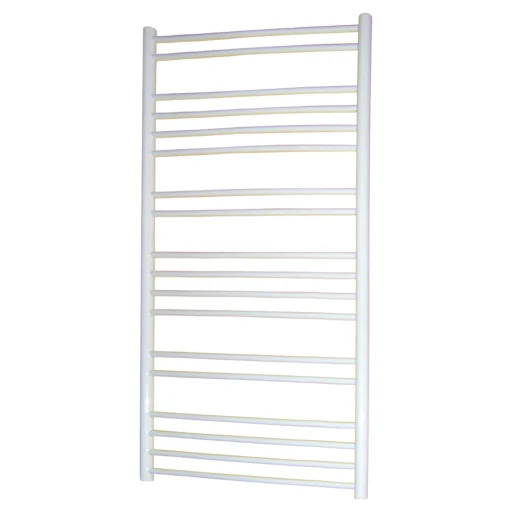 Kriss Apollo håndklædetørrer t/Central-/Fjernvarme 1180x600 mm, hvid