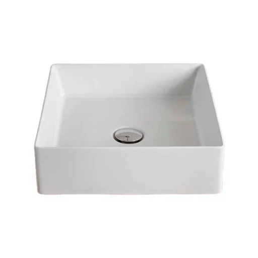 Lavabo Scalino Håndvask 38x38 cm, Hvid porcelæn