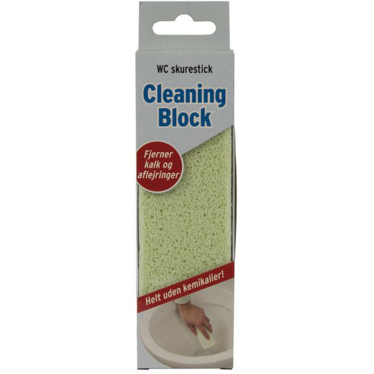 Target CleaningBlock fjerner kalkaflejringer