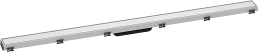 Hansgrohe Raindrain Match afløbsrende, fliser, 1200 mm, mat hvid