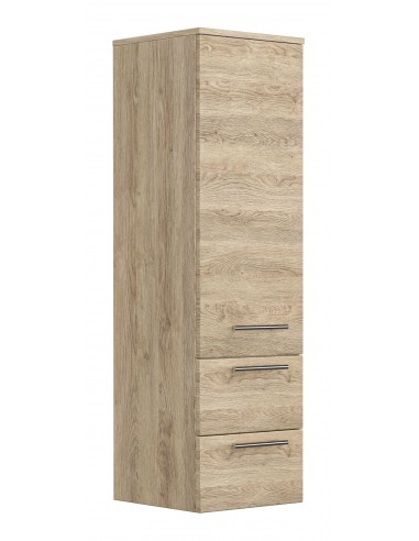 Vægskab i mdf H120 x B35,2 cm - Sonoma eg