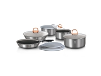Berlinger Haus BH/6102, Mixed set, Grå, Rose, Aluminium, Marmor, Sort, Plast