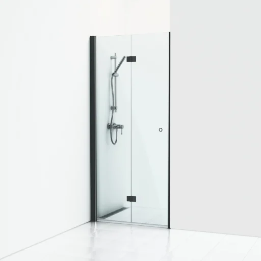 Svedbergs Skoga Foldedør 70 cm, klart glas/matsort