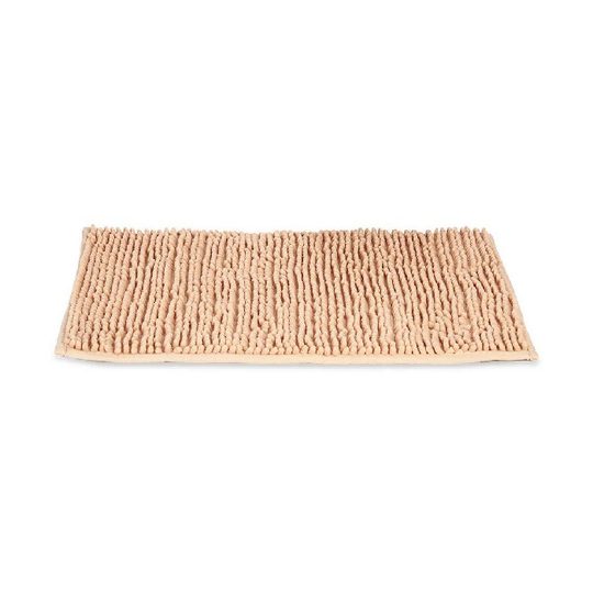 Bademåtte Beige Polyester (60 x 40 x 2 cm)
