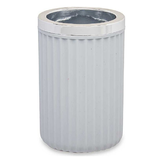 Glas Tandbørsteholder Grå Plastik (7,5 x 11,5 x 7,5 cm)