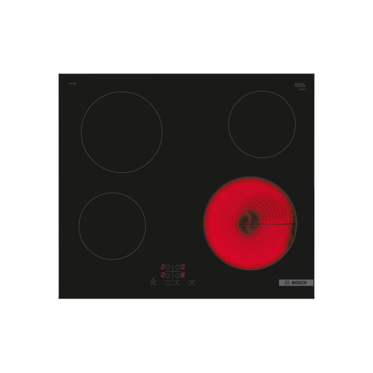 Bosch PKE611BA2E - Glaskeramisk kogeplade