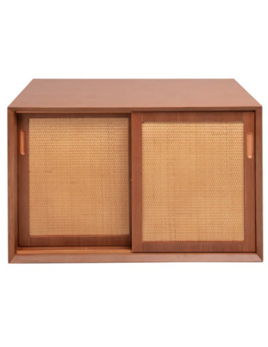Nestor underskab B80 cm i MDF - Teak/Natur