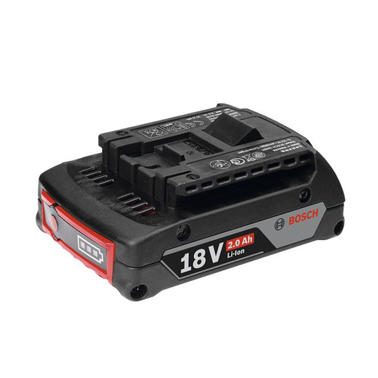 Bosch Batteri 18v 2.0ah Li-ion M-b - 2607336906