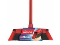 Vileda 143703, Indendørs, Sort, Grå, Rød, Bløde / hårde børstehår, Polyethylenterephthalatfolie (PET), Gummi, 75 cm, 130 cm