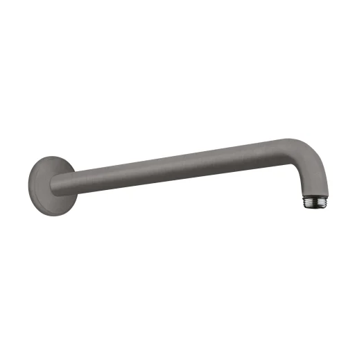 Hansgrohe bruserbøjning, 39 cm, børstet sort krom
