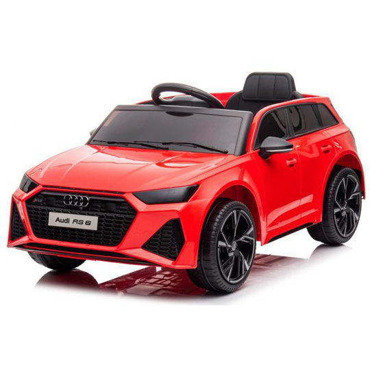 Audi RS6 Red Elbil License