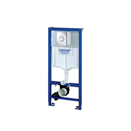 Groherapid Sl 3in1 Wc 3-6 L 1, Novo Cosmo Trykplade Krom