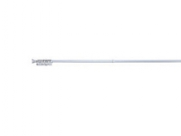 Erica2000 forskydelig stang - 70-170cm, Kompl. m. 12 ringe og 2 rossetter, HVID