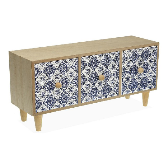 Smykkeskrin Versa Aveiro Flise Træ (11 x 16,2 x 34 cm)