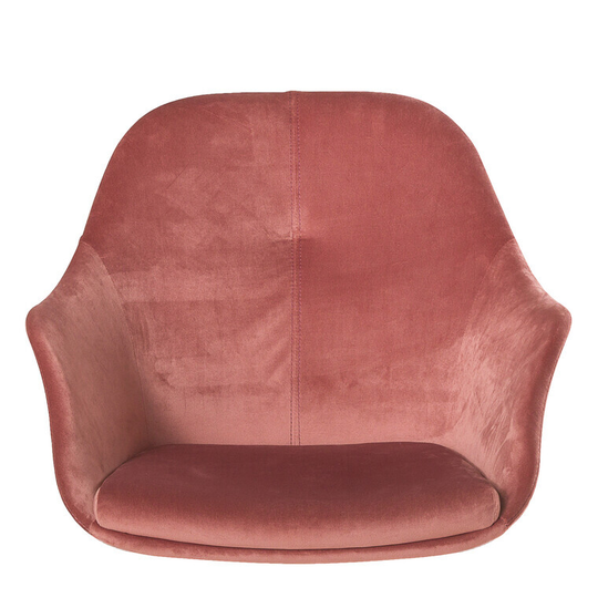 NEW AGE sæde velour rosa