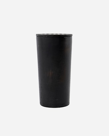 Vase Flow 18 cm Brun Messing