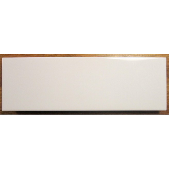 Modul Hvid Blank væg 9,7x29,7 cm