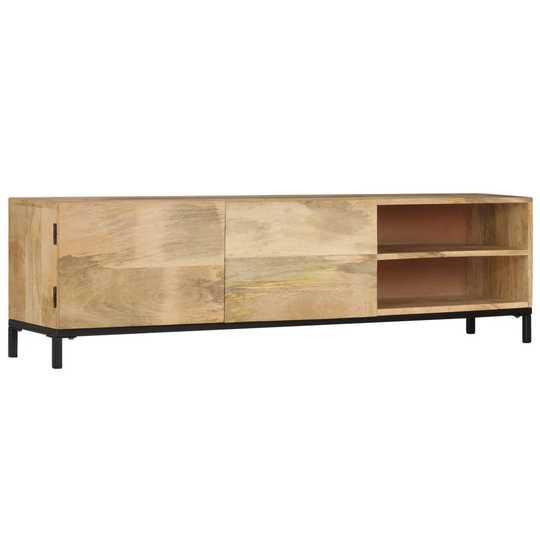 vidaXL tv-skab massivt mangotræ 145 x 30 x 41 cm