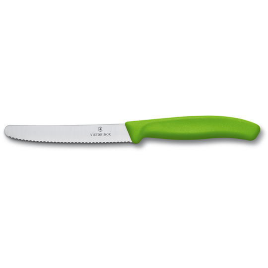 Victorinox Tomat- og pølsekniv 11 cm, grøn