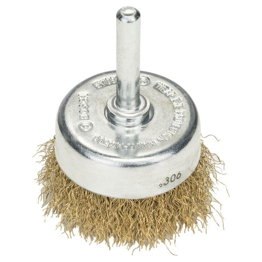 Bosch Kopbørste Bølget Messing Ø50mm 6mm - 2609256516
