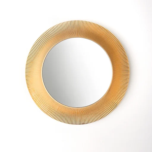 Kartell Laufen All Saints spejl Ø78 cm, guld