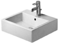Duravit 0454500000, Top-monteret vask, Keramisk, Hvid, 500 mm